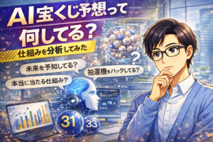AI宝くじ予想って何してる？仕組みを分解してみた