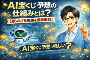 AI宝くじ予想の仕組みとは？「当たらない」の真実とデータ分析の正体を徹底解説