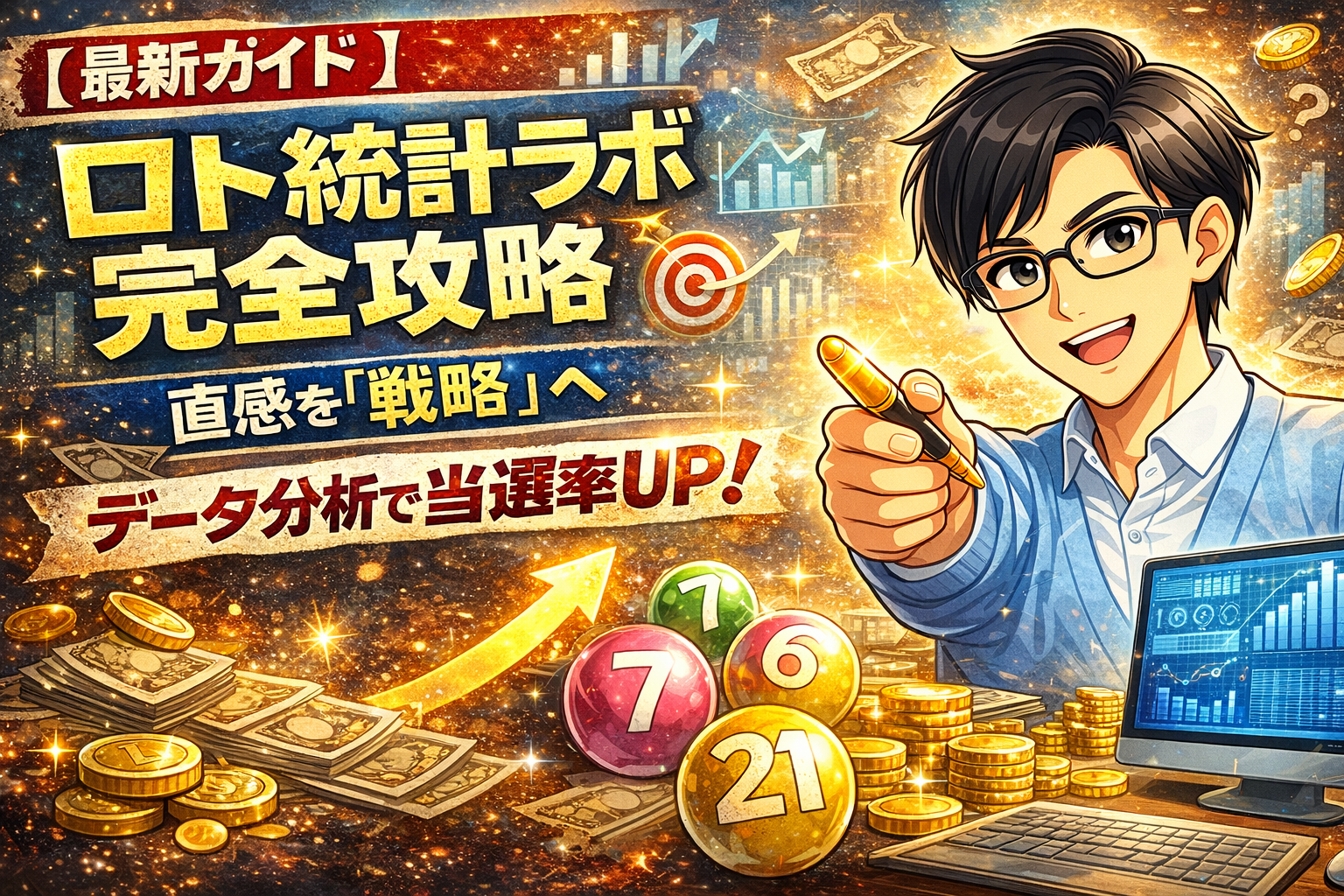 【最新ガイド】ロト統計ラボ完全攻略|直感を「戦略」へ。