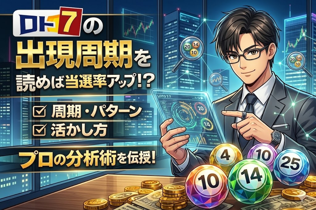 ロト7出現周期を分析！出現パターンと過去結果から読み解く予想の新常識