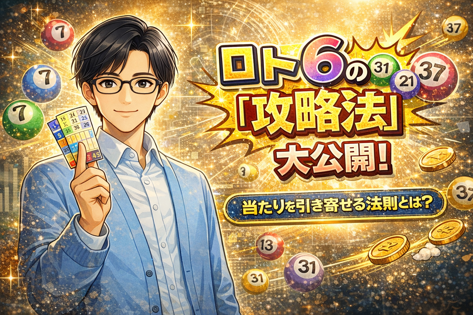 ロト6当選番号の傾向と法則を徹底解剖!最新データから導き出す「勝率を上げる」攻略法