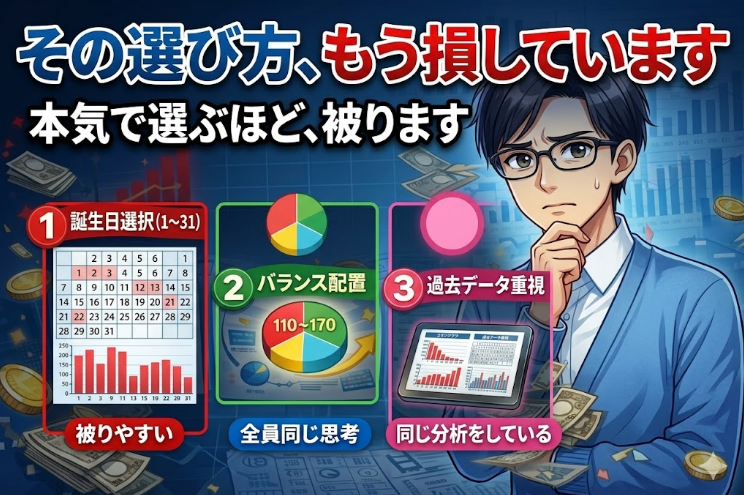 その買い方、当たる前から損しています｜宝くじ“本気勢”が見落とす致命的な罠とは？